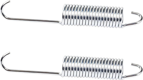 LCMLA 4-1/2 inch 2 Long Neck Hook Recliner Springs - Galvanized Tension Replacement Parts for Sofa Chair, RV Furniture