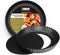 IELEK 12 Inch Non-Stick Tart Quiche Flan Pan Molds, Round Removable Loose Bottom Heavy Duty Pizza Pan