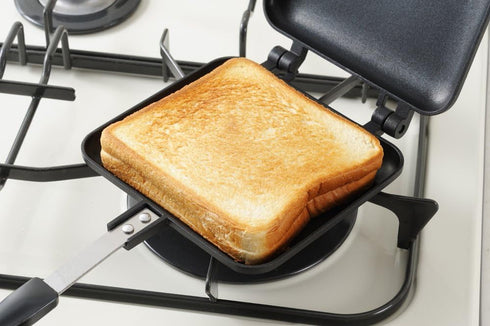 Yoshikawa Hotsandmaker SJ1681, Japanese Sandwich Maker for Outdoor Camping
