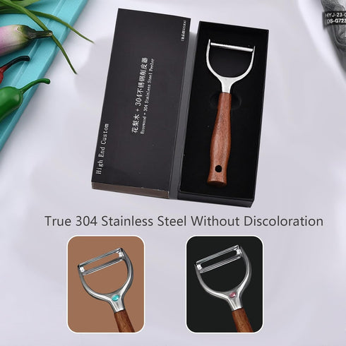 Laoxiongtou 304 Professional Vegetable Peeler,Peelers For Kitchen Ultra Sharp Stainless Steel Durable Blade,Quick