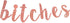 I'm 50 Bitches Banner, Funny 50th Birthday Party Decor, Women's 50th Birthday Decorations (Rose Gold)