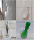 3 Pack Rice Spoon Holder, Detachable Suction Cup Storage Organizer for Non-Stick Serving Scoop
