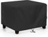 SunPatio Outdoor Ottoman Cover, Waterproof Square Coffee Table Cover, Patio Furniture Side