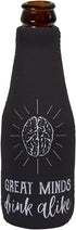 Cozy 12 oz, Pack 12 BLUE PANDA Neoprene Beer Sleeve - Black & White, of - Insulated Beer Bottle Cooler & Soda Can