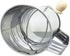 Stainless Steel Flour Sifter 3 Cups for Baking, Rotary Hand Crank Powdered Sugar Shaker and Duster
