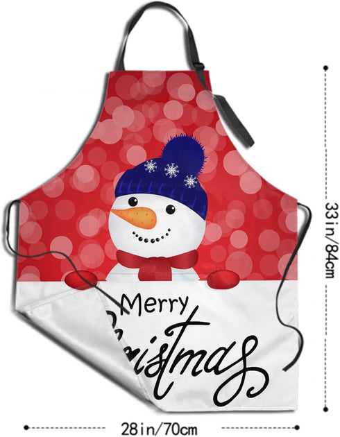 Giwawa Unisex Cooking Apron, Resistant 33 x 28 inches with 2 Pockets, Suitable for BBQ Grill, Haircut