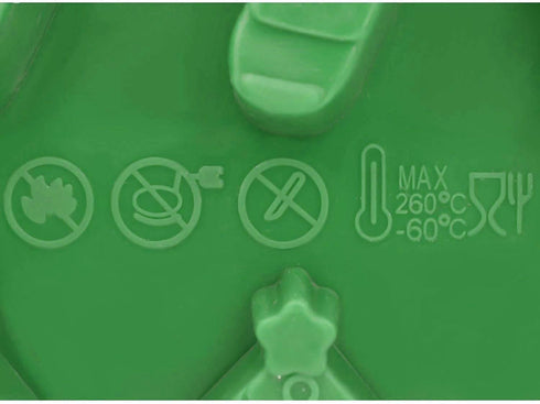 4 pcs (2 Molds + 2 Droppers) Red/Green Christmas Holiday Food Grade Silicone Mold Set for Making Chocolate Candy Ice