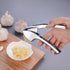IMKRC Heavy Duty Garlic Press, Zinc Alloy Garlic Crusher & Mincer, Easy Squeeze Garlic Press Tool with Ergonomic