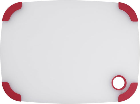 Cuisinart CPB-14SR 14" Semi-Transparent Board with Red Trim, White by Cuisinart