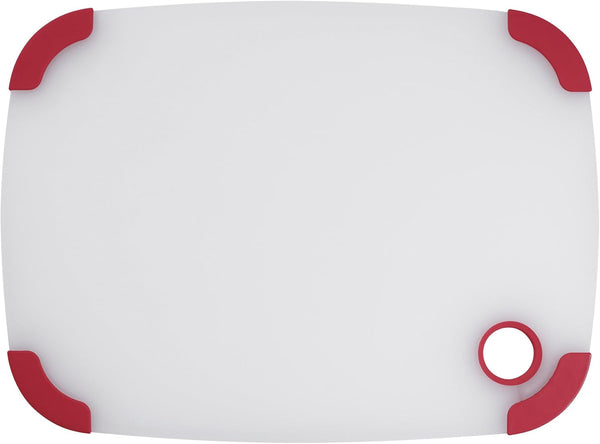 Cuisinart CPB-14SR 14" Semi-Transparent Board with Red Trim, White by Cuisinart