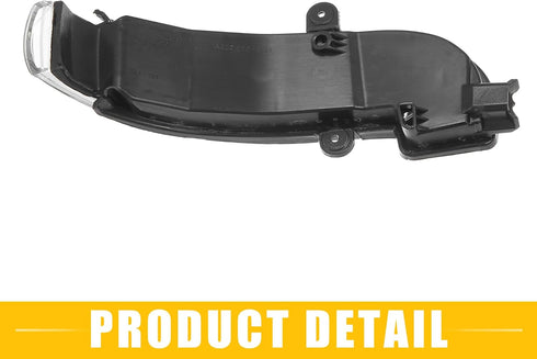 Front Left Side Door Rearview Wing Mirror with LED Turn Signal Light No.A2038201521 for Mercedes-Benz C230 2005-2007