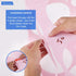 Worown 18 Holes Large Collapsible Pink Plastic Balloon Sizer Box, 1-12 Inch Measurement Tools for Balloon Decorations