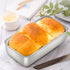 E-far 9 x 5 Inch Loaf Pan for Baking Bread, Stainless Steel Bakeware for Bread, Meatloaf, Cake, Non Toxic, Easy Release