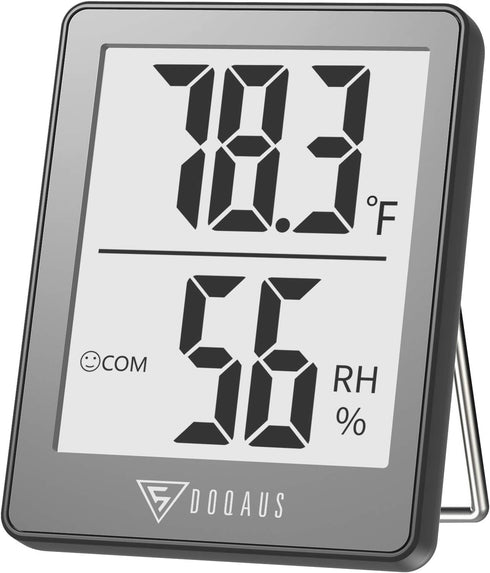 DOQAUS Digital Hygrometer Indoor Thermometer Room Thermometer with 5s Fast Refresh Temperature