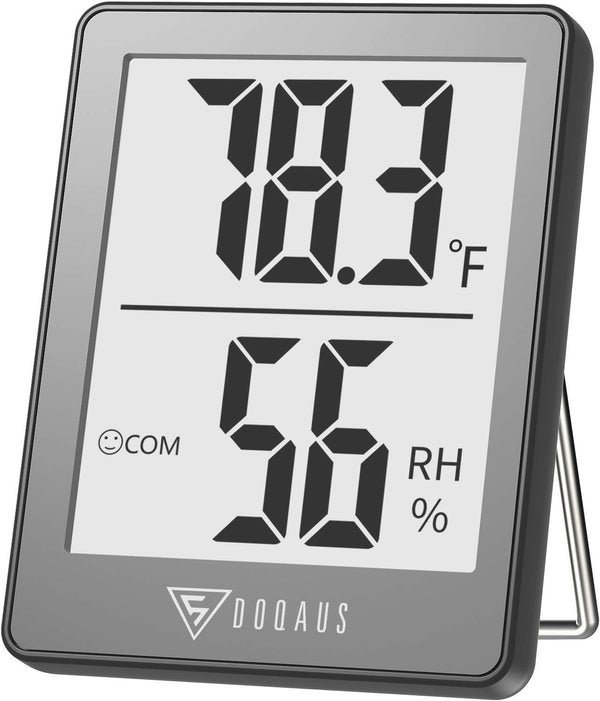 DOQAUS Digital Hygrometer Indoor Thermometer Room Thermometer with 5s Fast Refresh Temperature