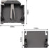 Upgraded W10320665 Dishwasher Dishrack Adjuster Housing Right Hand, For Whirlpool Kenmore Dishwasher Top Rack Parts