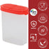 SIGNORA WARE -8 4 oz Set -2 1 8 Spice Jars with Lids and Refillable Empty Airtight Spice/Seasoning Containers