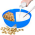 Just Solutions Crunch Anti-Soggy Cereal Bowl - Keeps Cereal Fresh & Crunchy, BPA Free, Blue