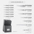 hecef 14 Pieces Kitchen Knife Block Set with Wooden Block & Sharpener, High Carbon Stainless Steel Cutlery Set