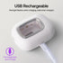 Light(2X UV Toothbrush Covers Case and Holder,Dual UVC Stronger), Clear Window,Toothbrush Cleaner Portable Brush Cover