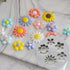 Chrysanthemum Silicone Molds, Flowers Chocolate Party Cake Decorating Tools, 5 Cavity Small Mold