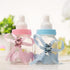 Fannuoncc 12 3.5-Inch Pcs Baby Bottle Shower Favor, Mini Plastic Candy Bottles for Baby Shower, Party Decoration (Pink)