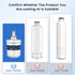 GLACIER FRESH Replacement for DA29-00003G Water Filter, Compatible with Samsung Aqua-Pure Plus, DA29-00003F,