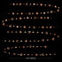 Rose Gold Number 21 Circle Dot Twinkle Star Garland Kit for Girls 21st Birthday Decoration, Metallic Hanging Streamer
