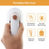Portable Mini Iron - Handheld Steamer for Clothes, 180° Rotatable Professional Garment Steamer for Home, Travel,