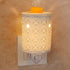 STAR MOON Ceramic Wax Melt Warmer - Plug in Scented Wax Warmer with Two Bulbs for Fragrance Oil
