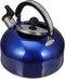 Amosfun Stove Top Whistling Tea Kettle, Stainless Steel Teakettle with Ergonomic Handle for Gas Induction Stovetops