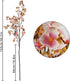 Uieke Silk Cherry Blossom Branches, 40.5in Artificial Flowers for Wedding Home Decor, Set of 3, Pink