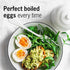 BeepEgg Basic Red Musical Egg Timer for Boiling Eggs, Food Safe, 3 Levels of Doneness - Brainstream