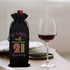 Cool 21st Birthday Gifts Wine Bag for Her Him, 21 Year Old Birthday Gifts for Women Men, Happy Anniversary 21st