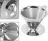 Coffee Filter Cup, fosa 1Pc Stainless Steel Coffee Cup Filter, Pour Over Coffee Makers Dripper Double Layer Mesh Filter Cup Stand for traveling camping Home Office