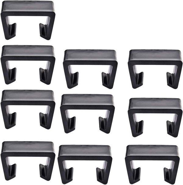 Wicker Patio Furniture Clips, 10 Pieces Chair Couch Clip Sectional Connector for Outdoor Rattan Furniture