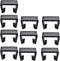 Wicker Patio Furniture Clips, 10 Pieces Chair Couch Clip Sectional Connector for Outdoor Rattan Furniture