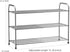 Botion 3 Closet, Frame(3 Tier Expandable Shoe Rack for Stainless Steel Shoe Shelf, Strong Weight Capacity Shoes