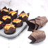 150pcs Tulip Cupcake Liners Baking Cups Muffin Liner Grease-Proof Paper Cupcake Wrappers for Wedding, Birthday Party, Standard Size (Golden Printed, Brown) by Staruby