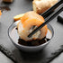 8 Pack 3.5 Inch Stainless Steel Mini Sauce Dishes, Round Seasoning Bowls, Sushi Dipping Plates, Silver