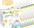 CANAGER Hanging Moisture Absorber, 8 Packs Fresh Scent Dehumidifier Bag, Moistureproof Hanging Closet Bags, 12.5 oz