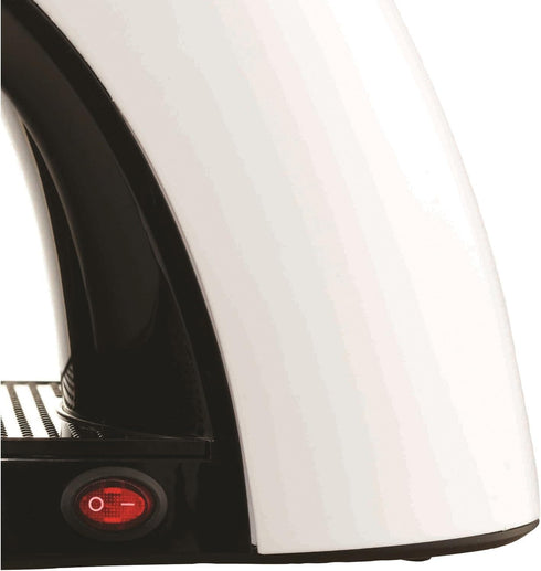 Brentwood TS-112W Coffee Maker with Ceramic Mug, Single Serve, White