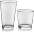 Libbey Flare Tumbler and Rocks Glasses Set, Stylish Lead-Free Drinking Glasses Set of 16 for Kitchen and Parties