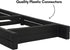 4 Closet, Americanflat Shoe Organizer - Tier Shoe Rack Storage Shelf with Reinforced Frame and Metal Tubes - Black Shoe