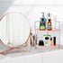 Kitchen Spice Rack, Freestanding Stackable Organizer Shelf,Bathroom Countertop Storage Shelf Cosmetic Organizer Holder,2-Tier Standing Rack (Pink) by kaileyouxiangongsi