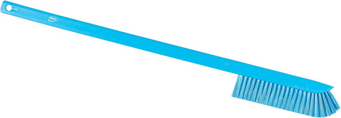 Vikan Ultra-Slim Cleaning Brush, Long Handle 23.62" Medium, Blue, One Size, Multi