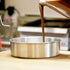 Winco ACP-103 Heavy-Duty Round Aluminum Layer Cake Pan, 10" x 3"