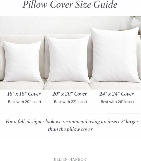 19" 19" Jillien Harbor The Mary Blue and White Decorative Throw Pillow Cover Floral Block Print Pillow Cover