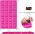 Sakolla 2 Pack Chocolate Bars Silicone Molds | Rectangles Candy Bars Molds for Chocolate, Rice Crispy Pops, Dessert