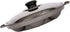 Appam Patra Paniyaral Non-Stick Paniyaram Pan with Stainless Steel Lid, 7 Balls